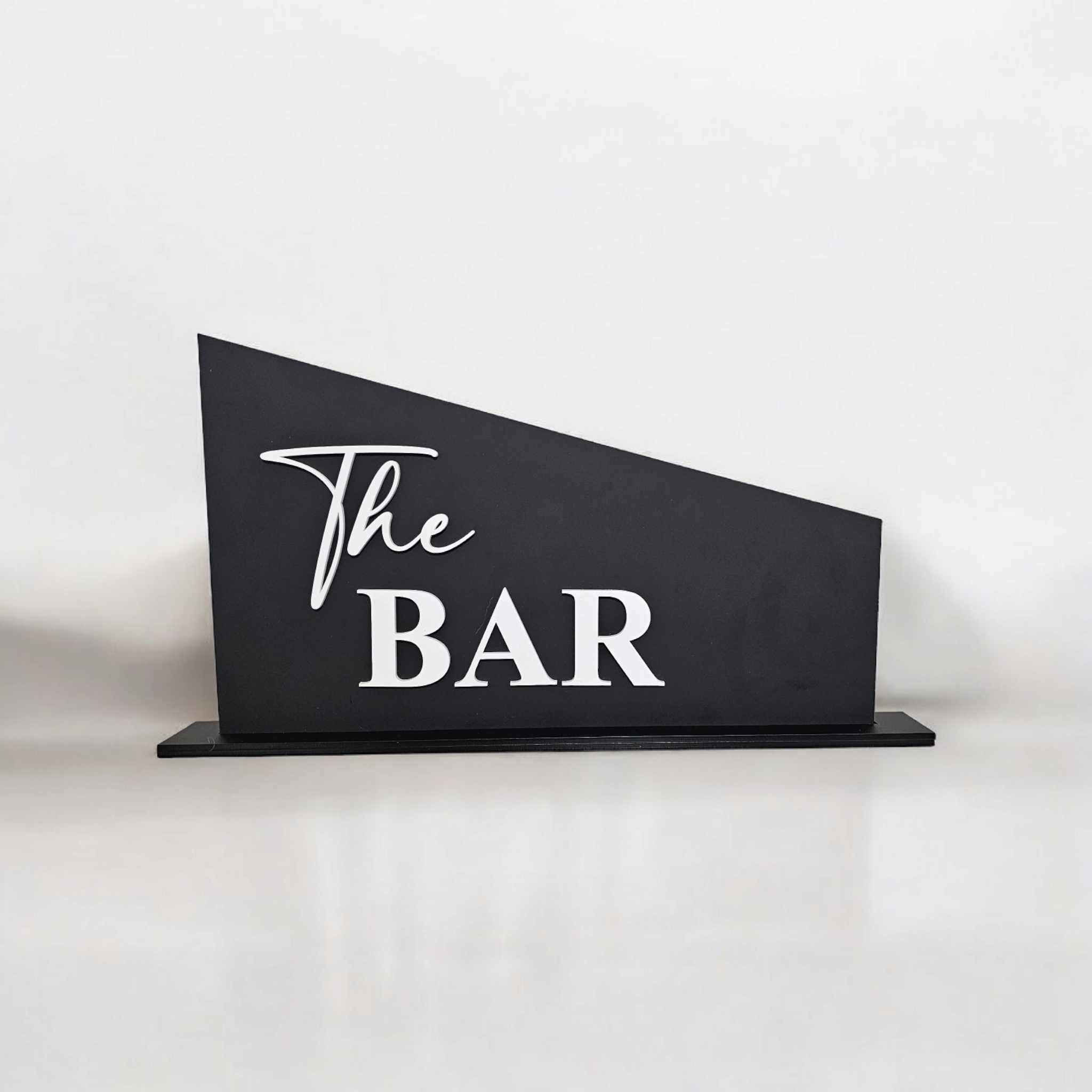 To Bar Sign The Bar - Minimalist Bar Signage – A Personal Touch
