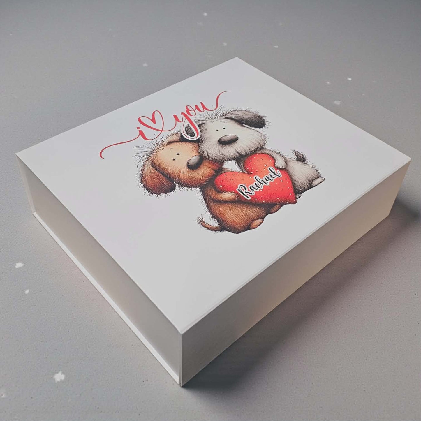 Personalised Valentine’s Puppy Love Gift Box