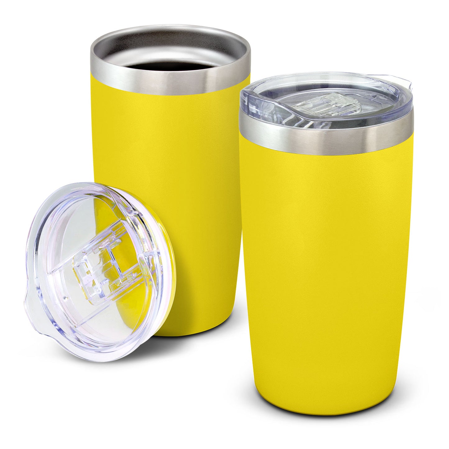 "And Here We Go Again" Laser Engraved Coffee Tumbler